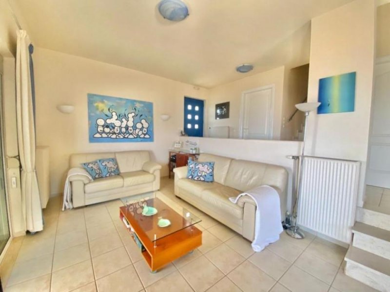 Plaka bei Elounda Kreta, Plaka Elounda: Villa mit Swimmingpool und Panoramablick oberhalb von Plaka Haus kaufen